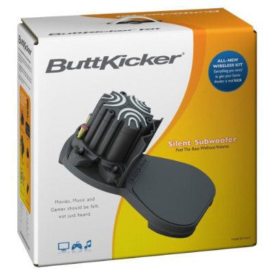 ButtKicker Wireless Home Theater Kit with ButtKicker Advance, BKA300 Amp