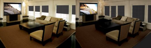 Stewart Filmscreen’s AcoustiShade Blocks Light and Noise from Your Home Theater
