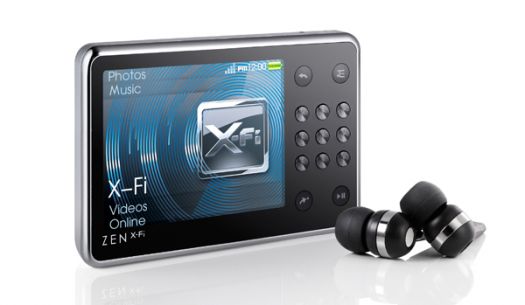 Creative ZEN X-Fi Portable Media Player with Wireless LAN