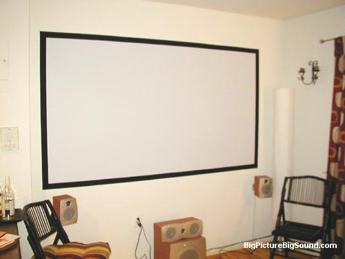 DIY Projector Screens – Part III – Let’s Flok