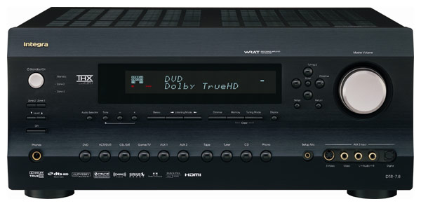 Integra DTR-7.8 HDMI-Switching 1080p Home Theater Receiver