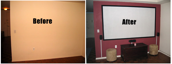 DIY Projector Screens – Part I – Paint Your Own Projection Screen