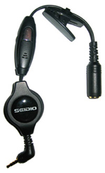 Seidio 2 in 1 Retractable Stereo Adapter for the Treo 650/700