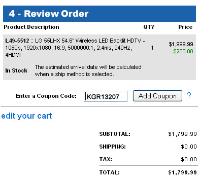 TigerDirect Coupon Code