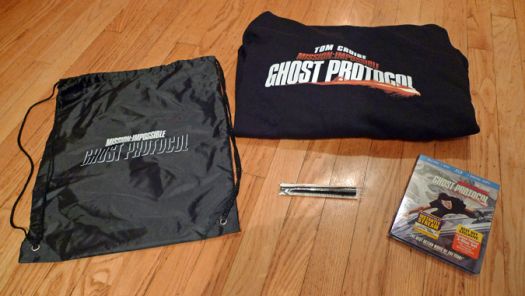 Mission Impossible - Ghost Protocol prize pack
