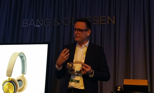 Henrik Taudorf Lorensen, head of B&O Play