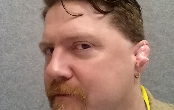 Custom ear mold fitting